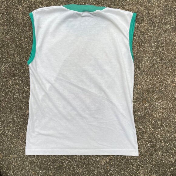 Vintage 90s Yuigoh Duel Monsters Tank Top Muscle Top Sz Kids M - Picture 2 of 6